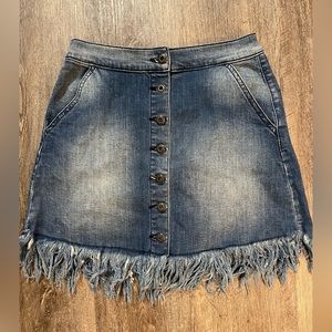 Sneak Peek Denim skirt